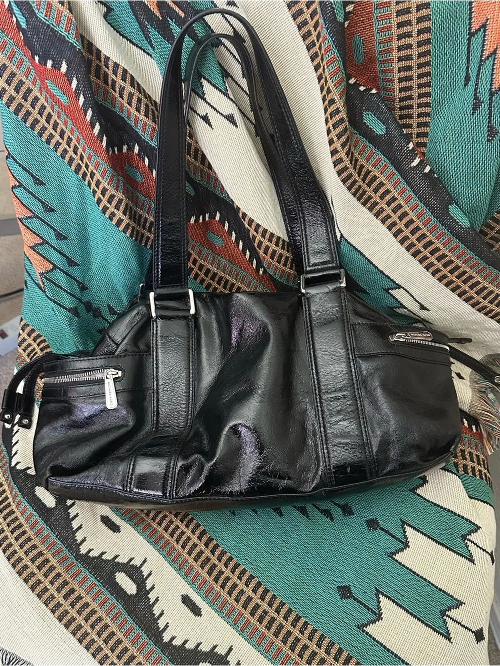 Vintage Michael Kors Black Leather Shoulder bag